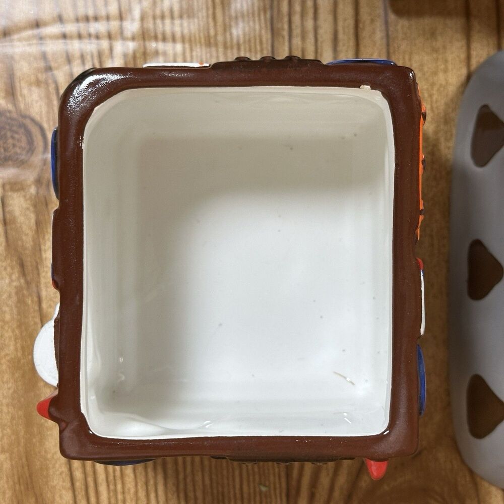 Hershey's Dessert Fondue Set Time‎ Square NY Store Replica Ceramic Set 9” 2006 - Picture 7 of 16